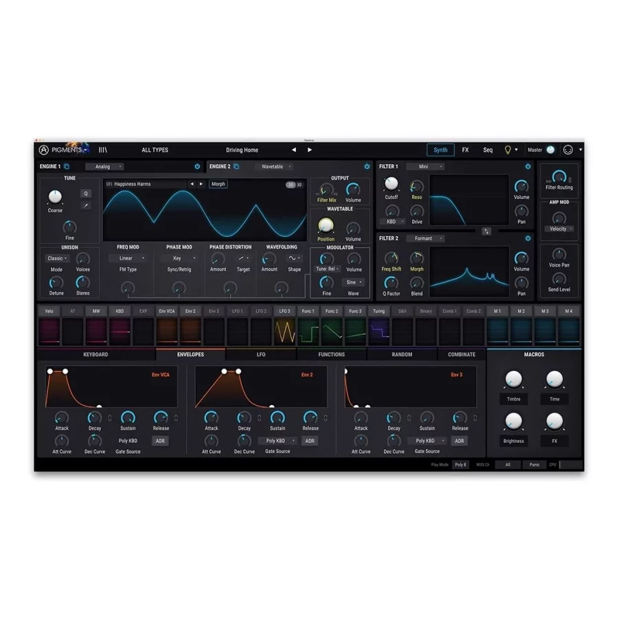 Arturia Pigments Synthesizer Plug-in - Görsel 3