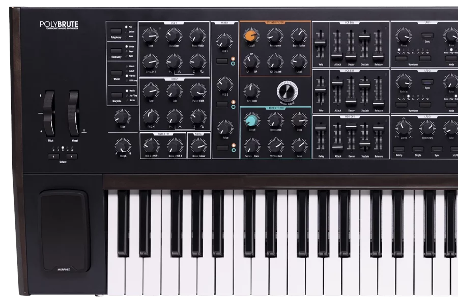 Arturia PolyBrute Noir Edition Synthesizer - Görsel 6
