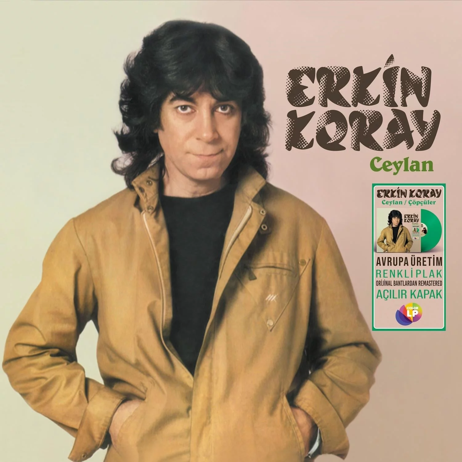 erkin-koray-ceylan-copculer-renkli-plak Erkin Koray - Ceylan / Çöpçüler (Renkli Plak) - Görsel 1