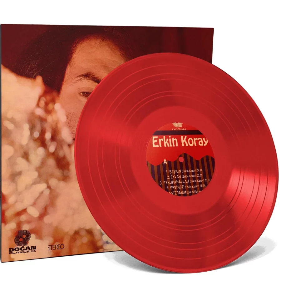 Erkin Koray - Erkin Koray Vol.2 (Renkli Plak) - Görsel 4