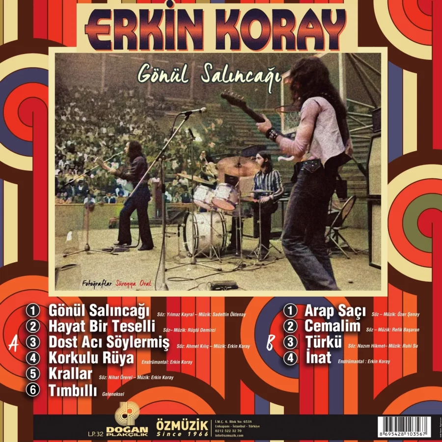 Erkin Koray - Gönül Salıncağı (Plak) - Görsel 2