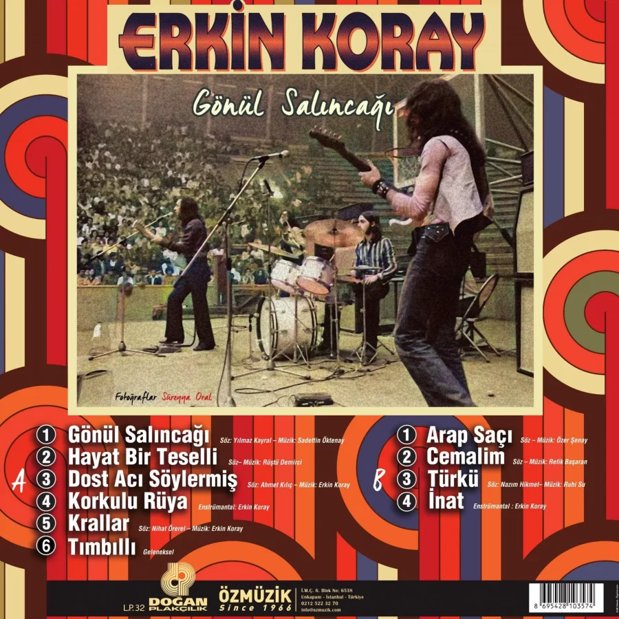 Erkin Koray - Gönül Salıncağı (Renkli Plak) - Görsel 3