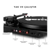Gemini TT-900 Bluetooth Stereo Turntable Paket Siyah - Görsel 4