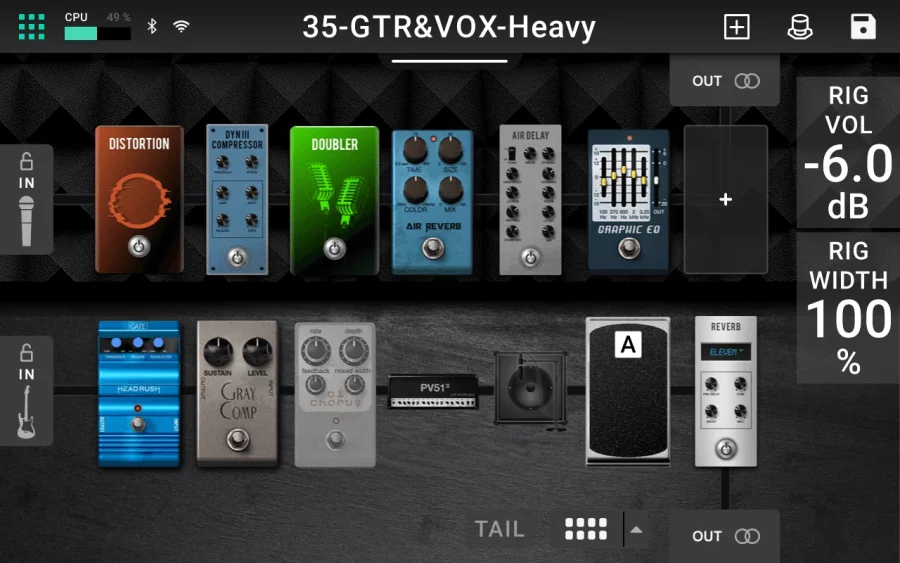 HeadRush Prime Gitar ve Vokal Prosesörü - Görsel 5
