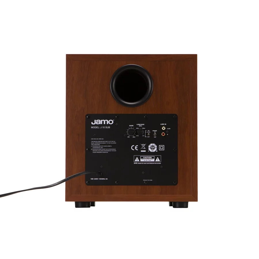 Jamo J10 Subwoofer Dark Apple - Görsel 2