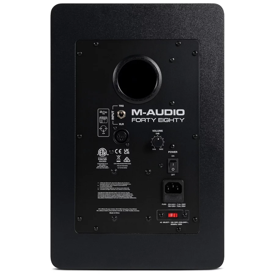 M-Audio Forty Eighty 8" Aktif Stüdyo Referans Monitörü (TEK) - Görsel 3