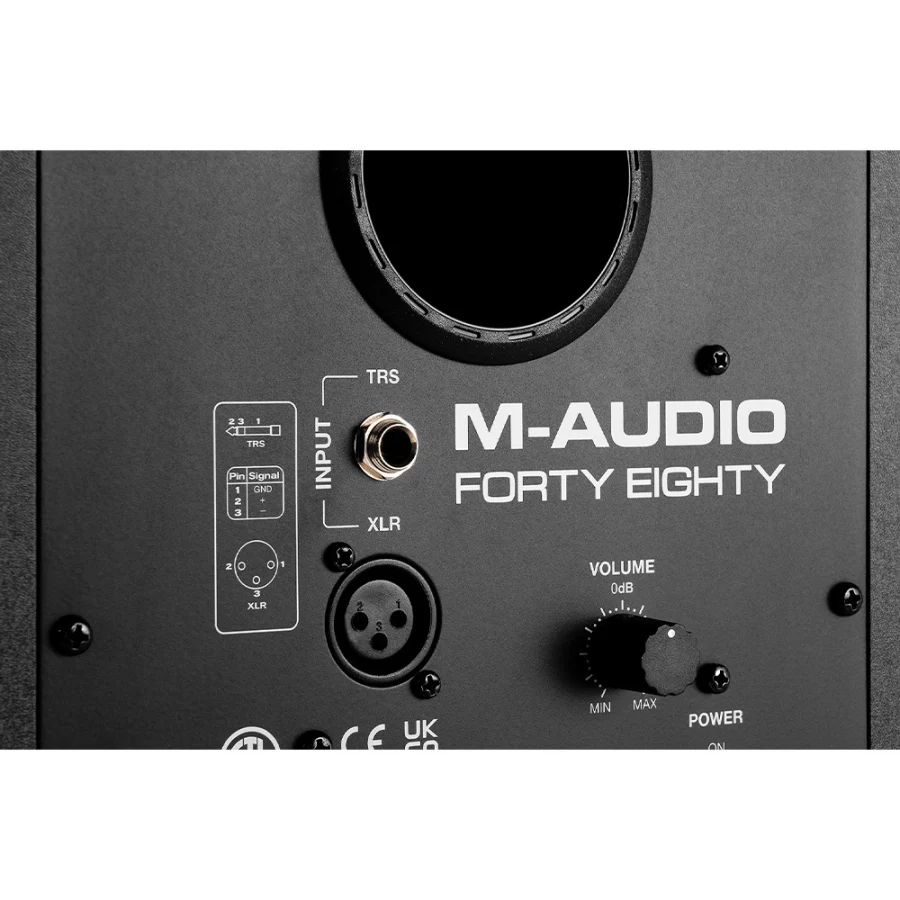 M-Audio Forty Eighty 8" Aktif Stüdyo Referans Monitörü (TEK) - Görsel 6
