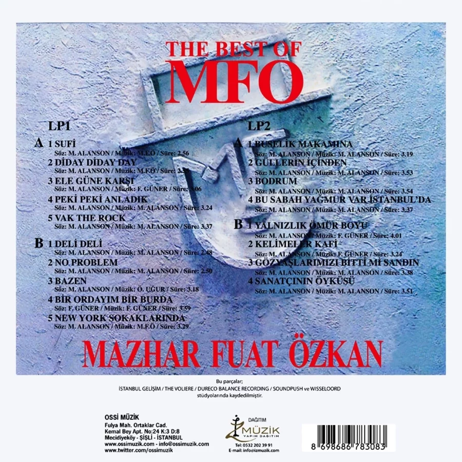Mazhar Fuat Özkan - The Best Of (Renkli 2 Plak) - Görsel 2
