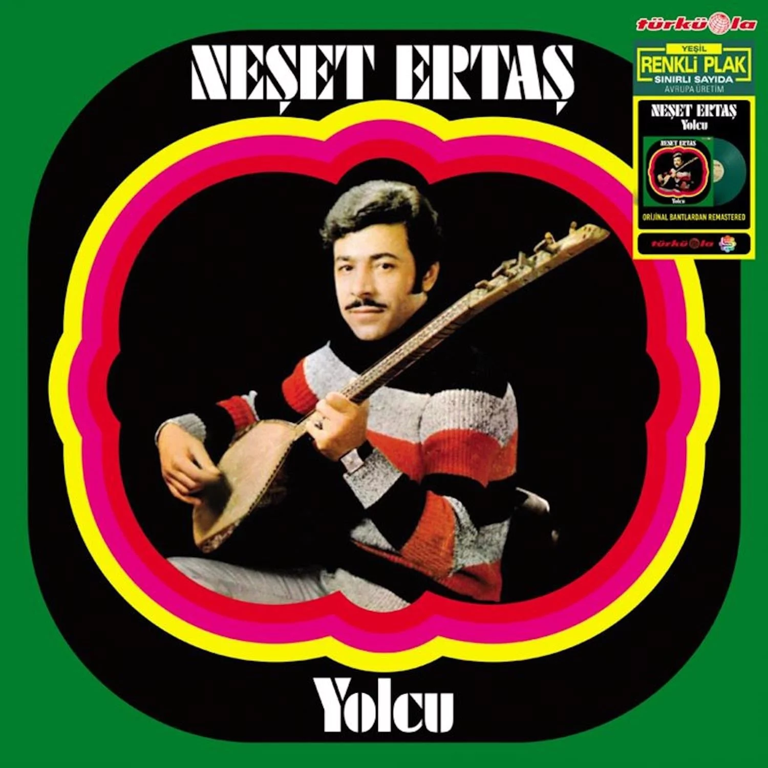 neset-ertas-yolcu-renkli-plak Neşet Ertaş - Yolcu (Renkli Plak) - Görsel 1