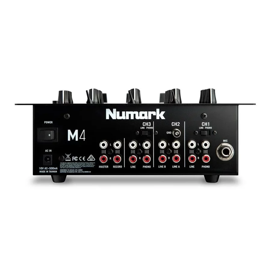 Numark M4 3 Kanallı DJ Mikseri - Görsel 3