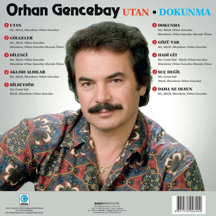 Orhan Gencebay - Utan Dokunma (Plak) - Görsel 2