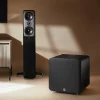 Q Acoustics Q SUB 100 Satin Black Aktif Subwoofer - Görsel 2