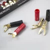 QED QE-1890 Screwloc ABS Duo Spade Vidalı Kablo Ucu