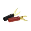 QED QE-1890 Screwloc ABS Duo Spade Vidalı Kablo Ucu - Görsel 3