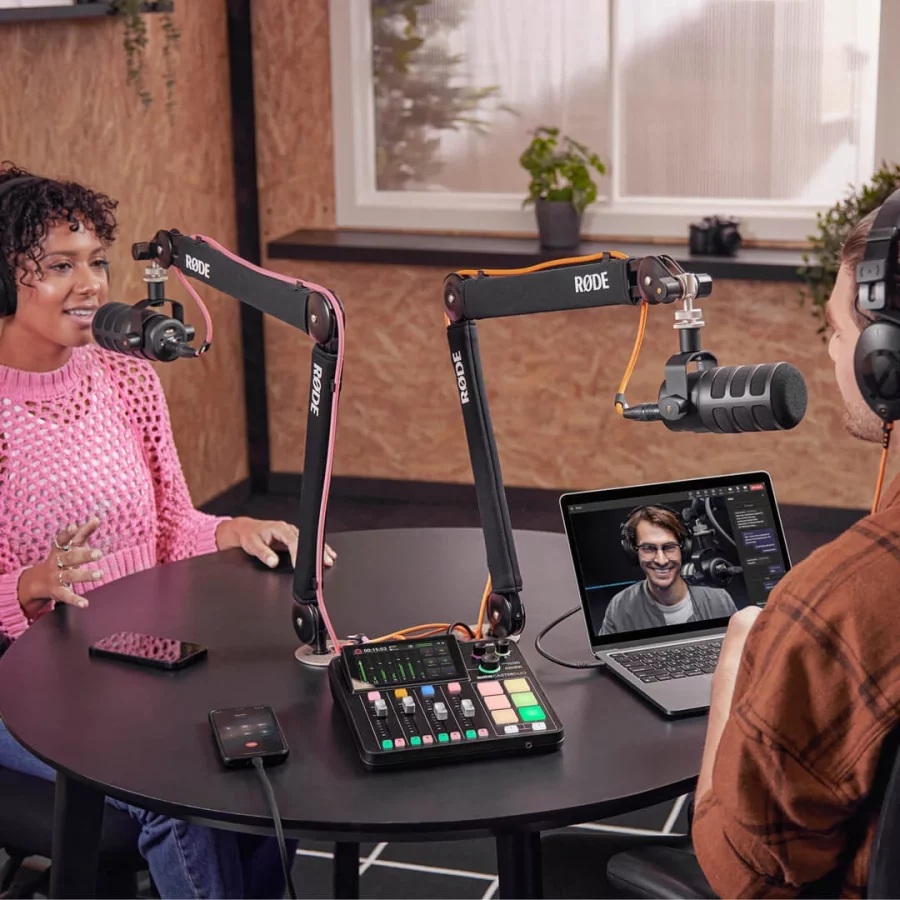 RØDE RØDECaster Duo Siyah Podcast Mikseri - Görsel 16