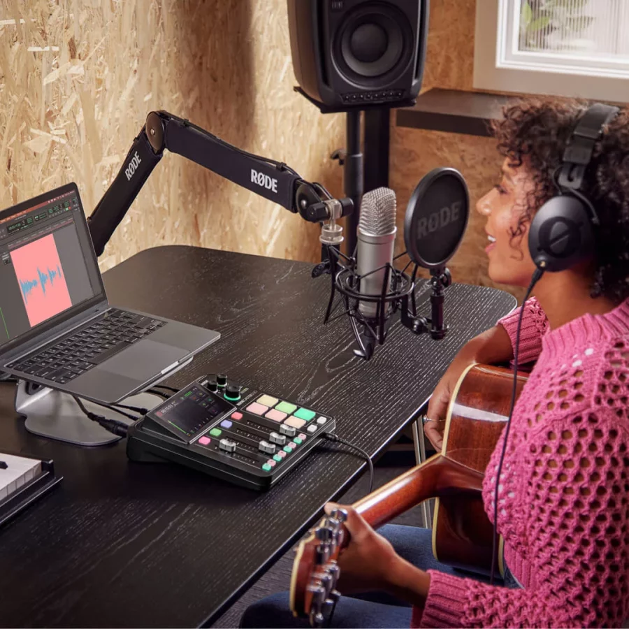 RØDE RØDECaster Duo Siyah Podcast Mikseri - Görsel 17