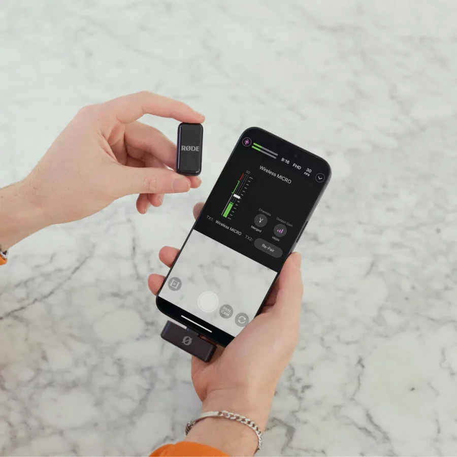 RØDE Wireless Micro Mavi Kablosuz Mikrofon Sistemi - Görsel 15