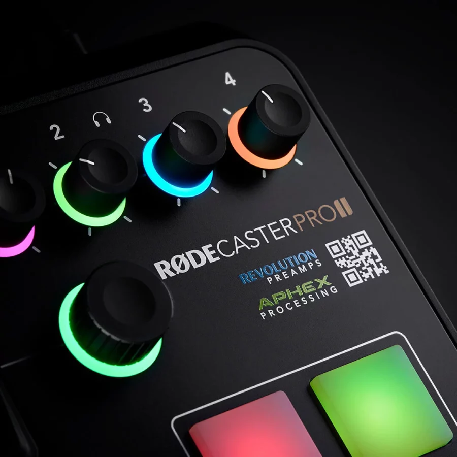RØDECaster Pro II Beyaz Podcast Mikseri - Görsel 9