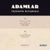 Adamlar - Rüyalarda Buruşmuşuz (Renkli Plak) - Görsel 2