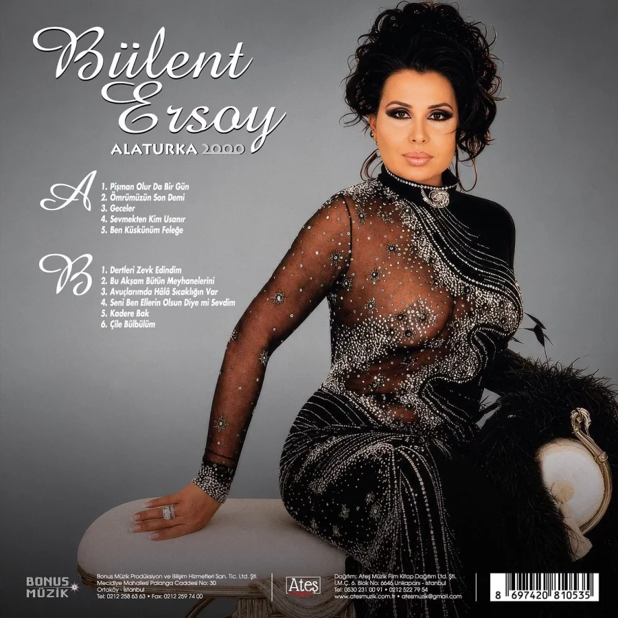 Bülent Ersoy - Alaturca 2000 (Plak) - Görsel 2