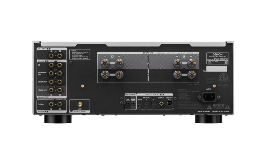 Denon PMA-3000NE Stereo Amplifier Gri - Görsel 4
