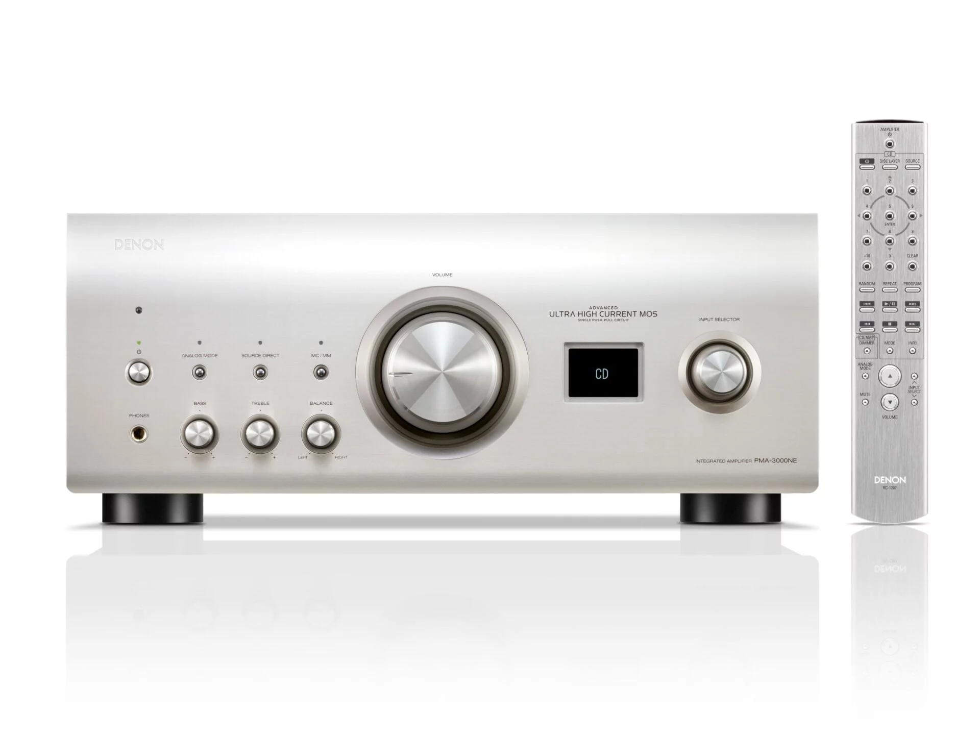 denon-pma-3000ne-stereo-amplifier-gri Denon PMA-3000NE Stereo Amplifier Gri - Görsel 1