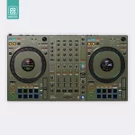 Doto Design Skin DDJ-FLX10 SRT Army Green