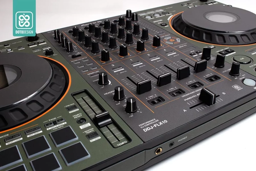 Doto Design Skin DDJ-FLX10 Urban Jungle - Görsel 5