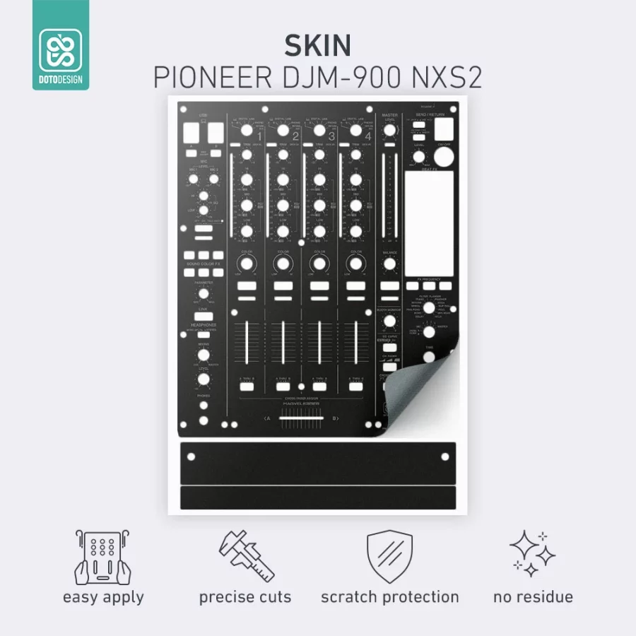 Doto Design Skin DJM-900 NXS2 Night Black - Görsel 2