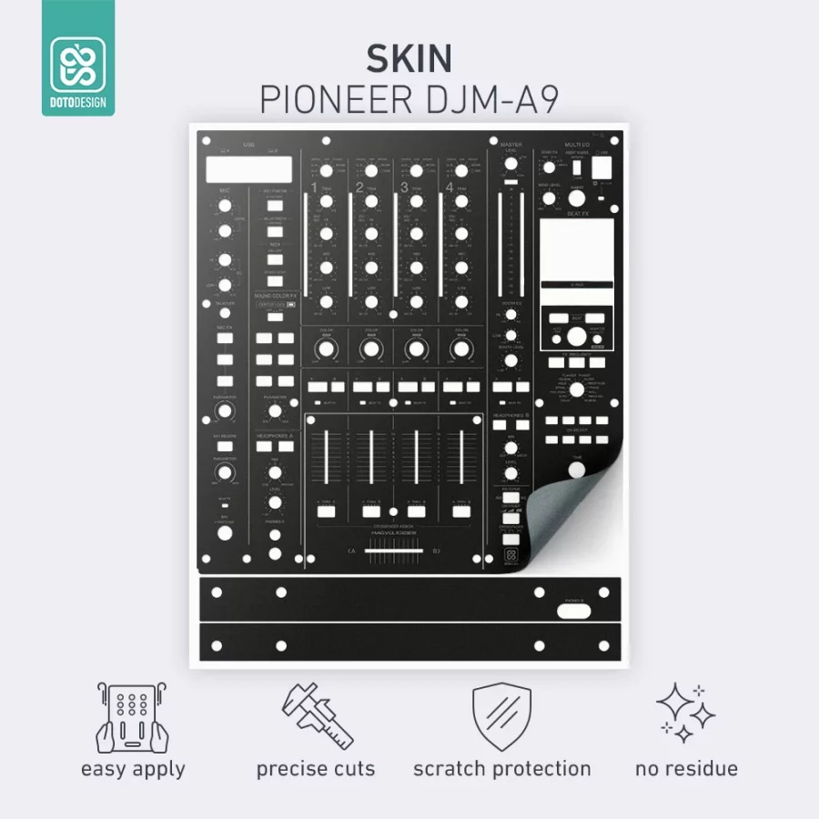 Doto Design Skin DJM-A9 Night Black - Görsel 2