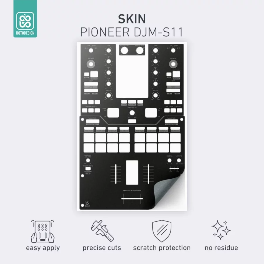 Doto Design Skin DJM-S11 Night Black - Görsel 2