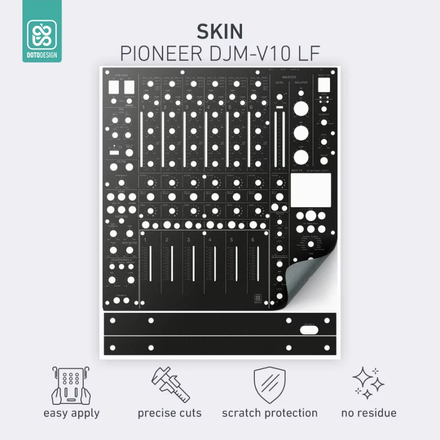 Doto Design Skin DJM-V10-LF Night Black - Görsel 2
