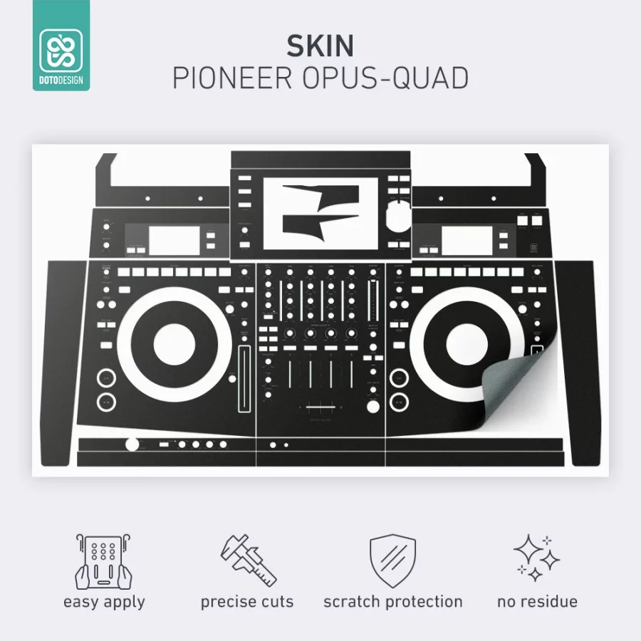 Doto Design Skin OPUS-QUAD Night Black - Görsel 2