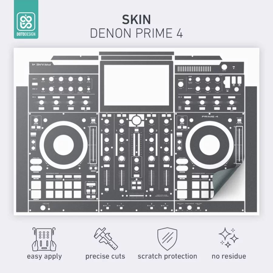 Doto Design Skin Prime 4 Graphite Grey - Görsel 2