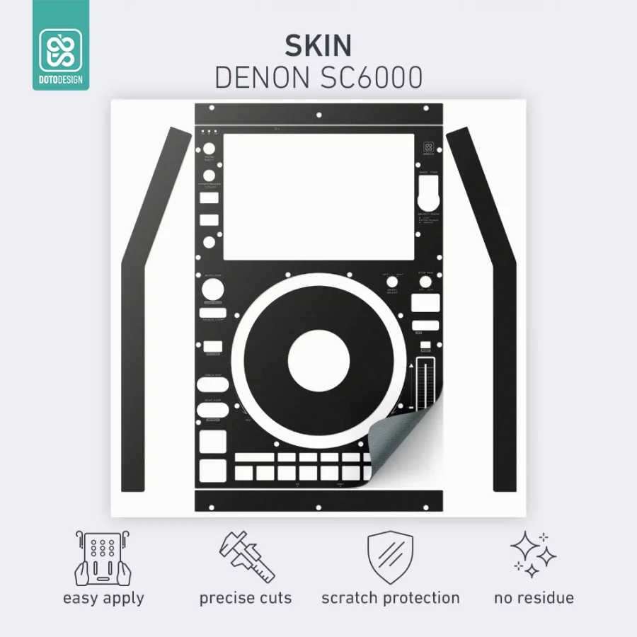 Doto Design Skin SC6000 Prime Night Black Çift - Görsel 2