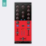 Doto Design Skin Traktor Kontrol Z1 Red DVS