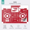 Doto Design Skin XDJ-RX3 Aurora Red - Görsel 2