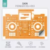 Doto Design Skin XDJ-RX3 Sunset Orange - Görsel 2