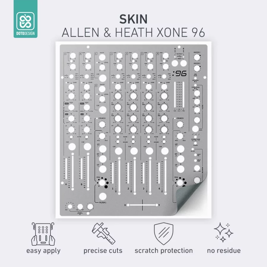 Doto Design Skin Xone 96 Nardo Grey - Görsel 2