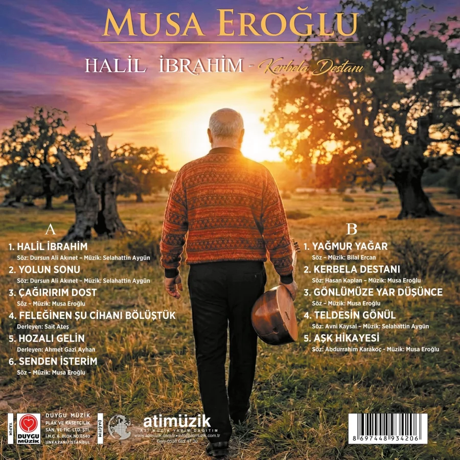 Musa Eroğlu - Halil İbrahim/Kerbela Destanı (Plak) - Görsel 2