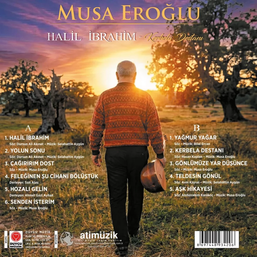 Musa Eroğlu - Halil İbrahim/Kerbela Destanı (Plak) - Görsel 2