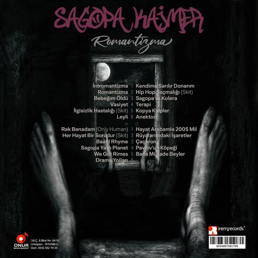 Sagopa Kajmer - Romantizma (2 Plak) - Görsel 2