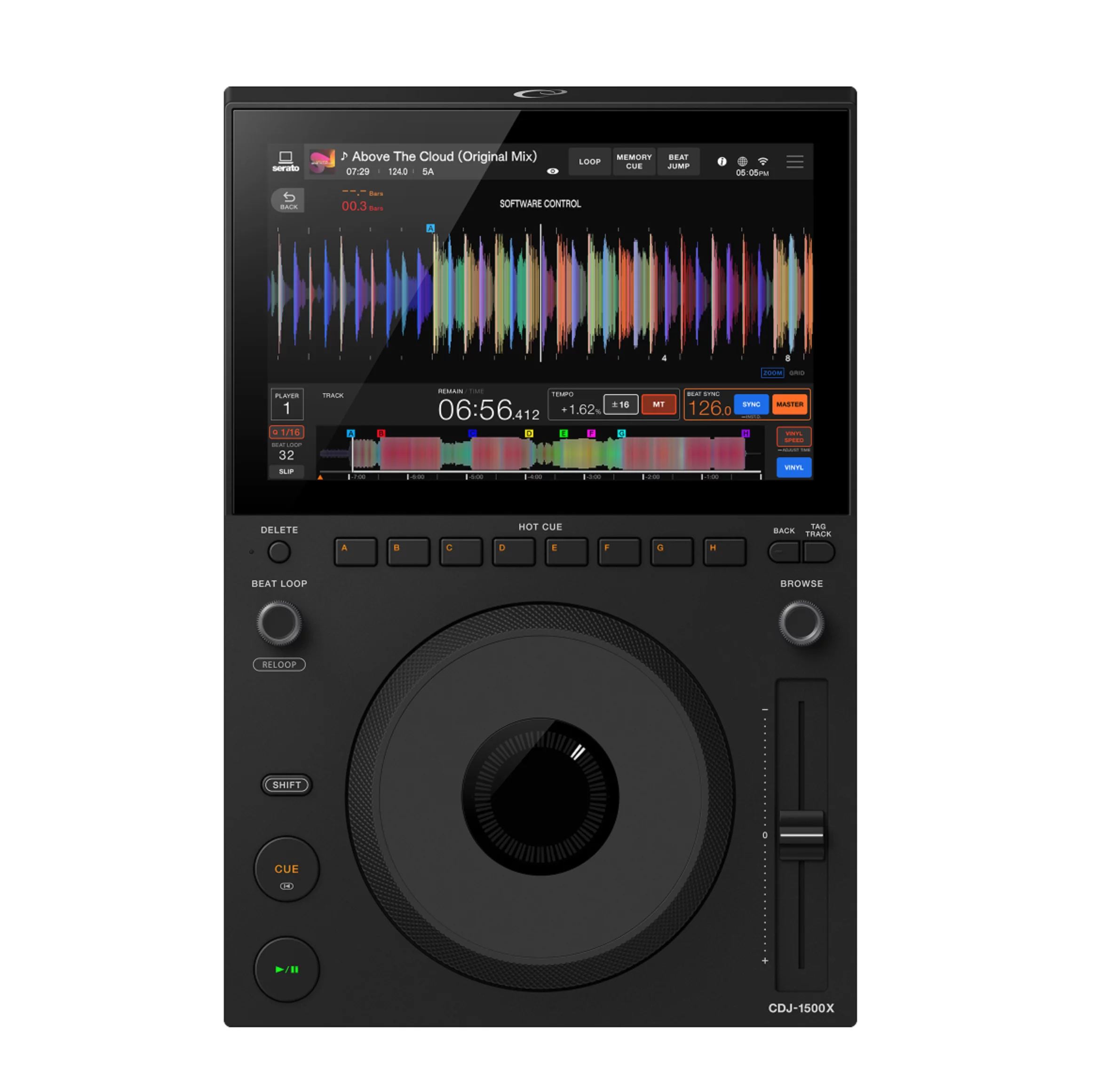 alphatheta-pioneer-dj-cdj-1500x-dj-player AlphaTheta Pioneer DJ CDJ-1500X DJ Player - Görsel 1