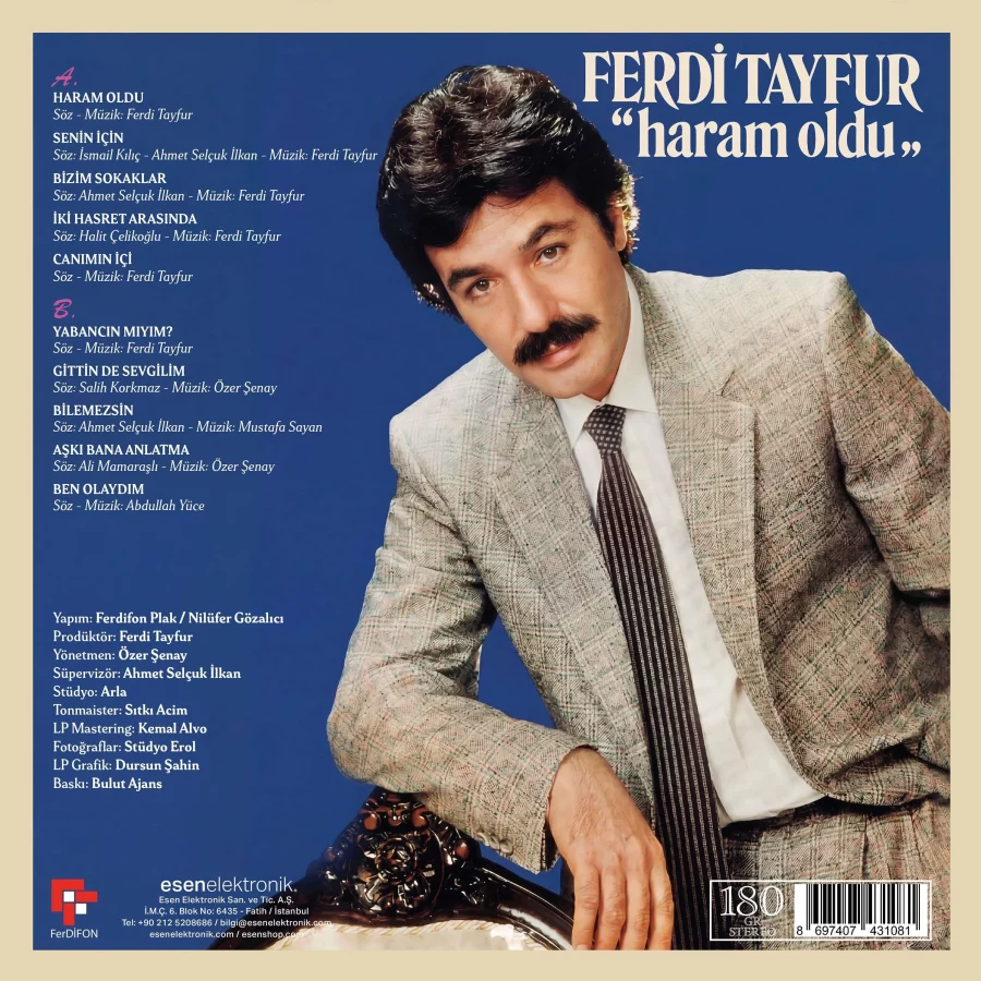 Ferdi Tayfur - Haram Oldu (Plak) - Görsel 2