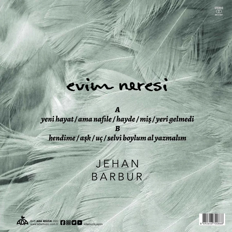 Jehan Barbur - Evim Neresi (Plak) - Görsel 2