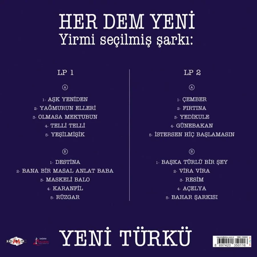 Yeni Türkü - Her Dem Yeni (Renkli 2 Plak) - Görsel 2