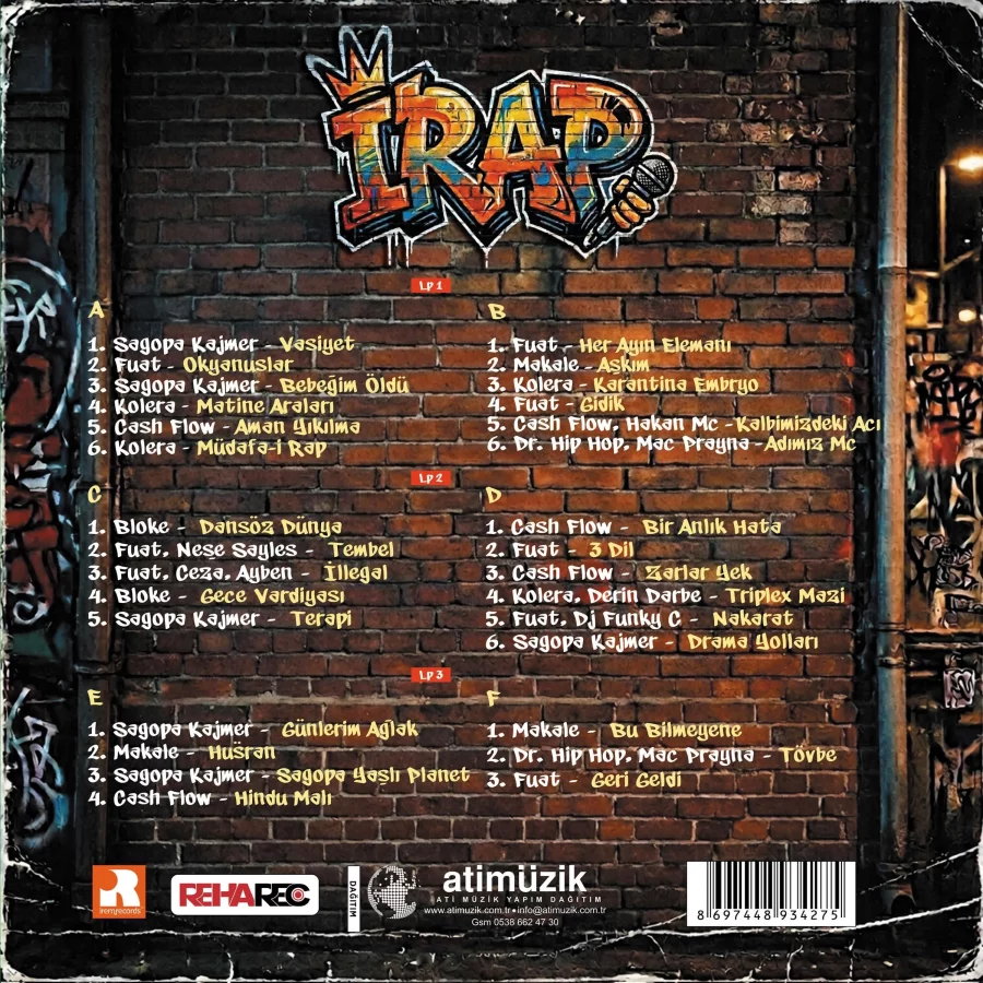 iRap (3 Renkli Plak) - Görsel 2
