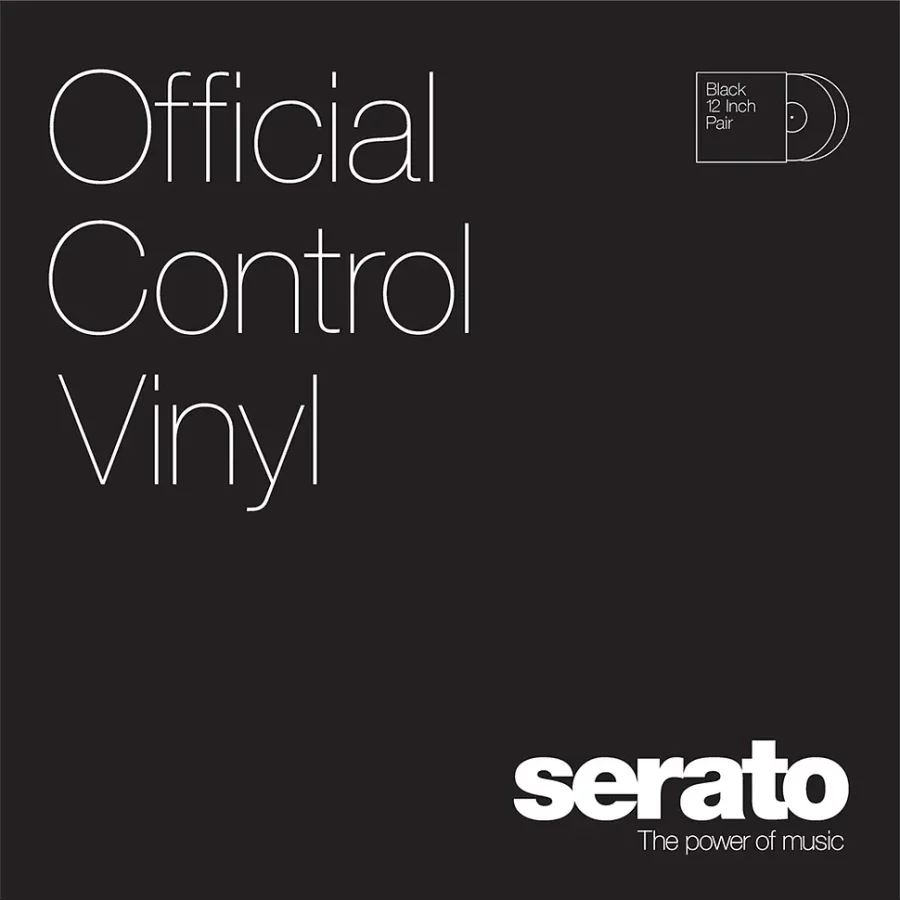 Serato 12" Control Vinyl Performance Series Black - Görsel 3