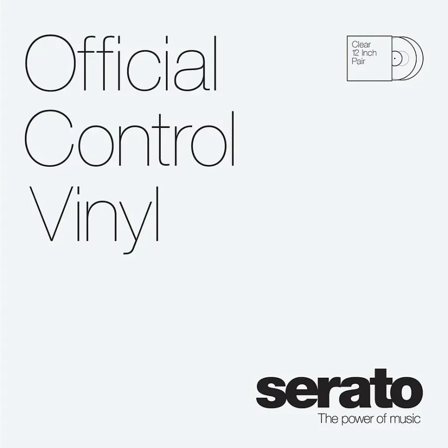 Serato 12" Control Vinyl Performance Series Clear - Görsel 3