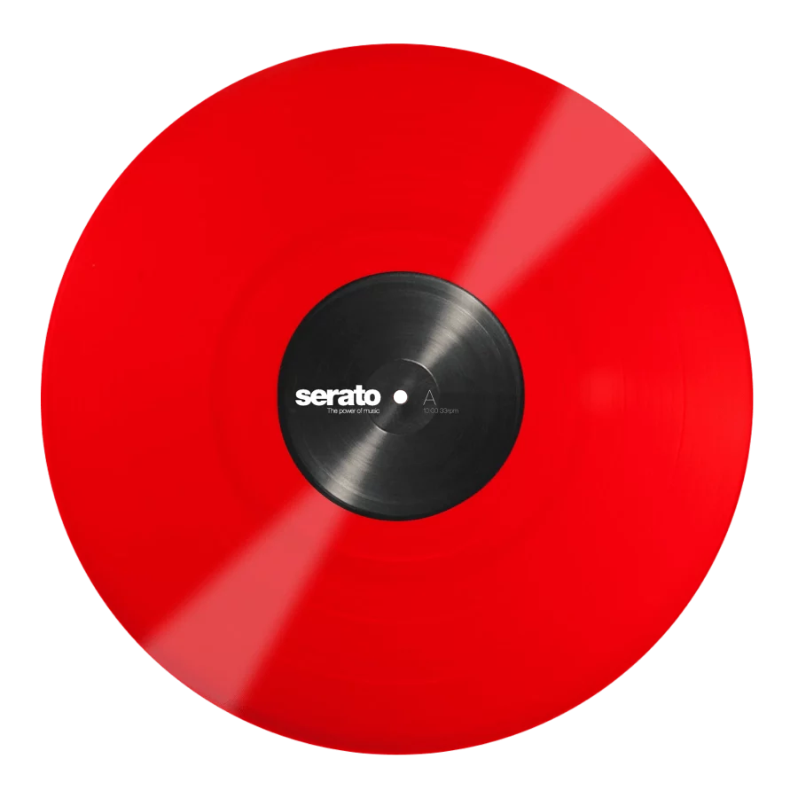 Serato 12″ Control Vinyl Performance Series Red - Görsel 2
